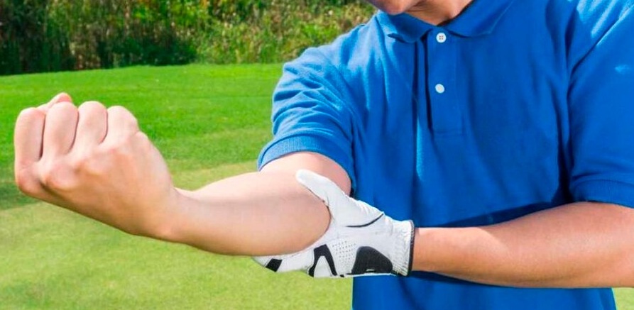 Epicondilite medial ou cotovelo do golfista